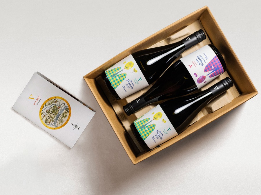 Világi Winery MR. &amp; MRS. FRIZZANTE borcsomag