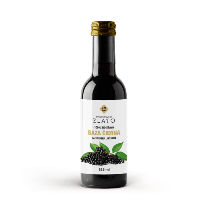 100% BIO šťava z bazy čiernej 185 ml 100% BIO šťava z bazy čiernej 185 ml