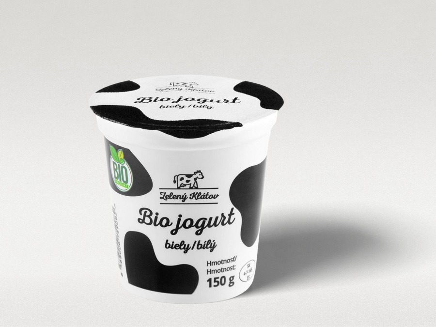 Bio jogurt biely 150 g - Zelený Klátov