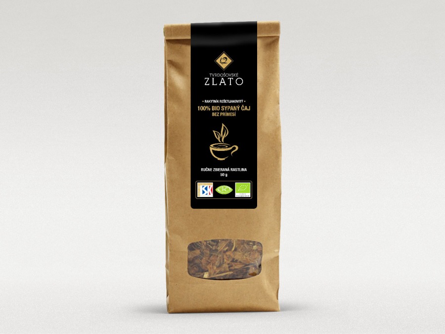 Sypaný čaj z BIO rakytníka bez prímesí, 50 g