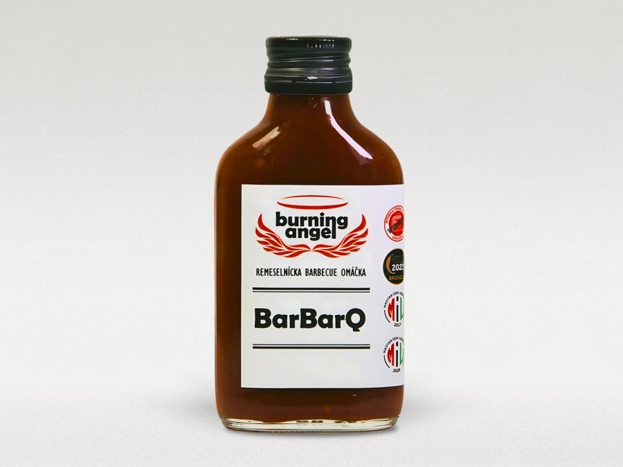 Burning Angel barbecue omáčka BarBarQ, 100 ml