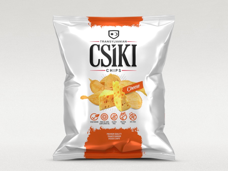 Zemiakové lupienky Csíki Csipsz syrové, 60 g Zemiakové lupienky Csíki Csipsz syrové, 60 g