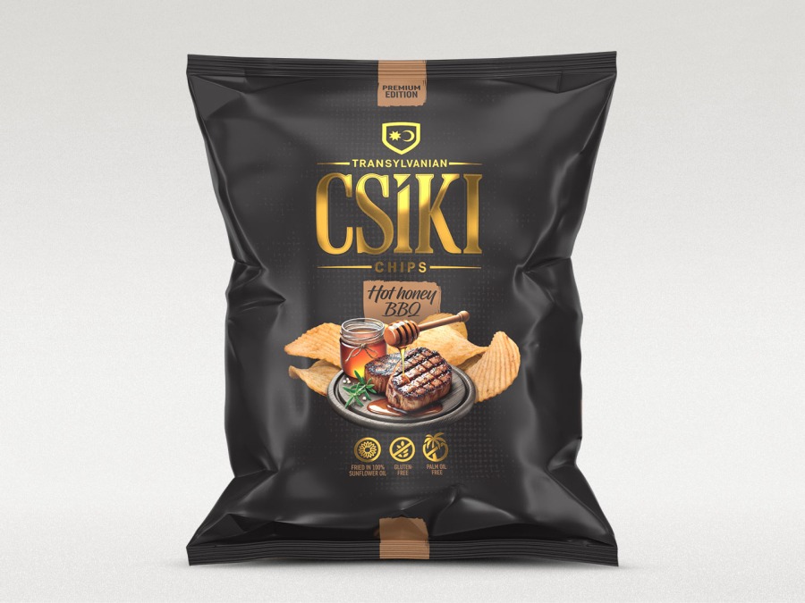 Csíki Csipsz Hot honey BBQ 60g Csíki Csipsz Hot honey BBQ 60g