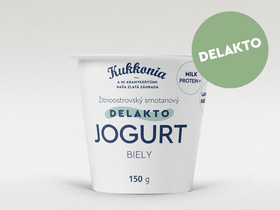 Tejfehérjével dúsított tejszínes fehér laktózmentes joghurt 150 g