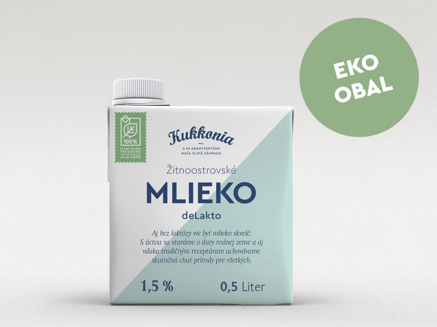 Kukkonia laktózmentes tej 1,5%, 0,5 L
