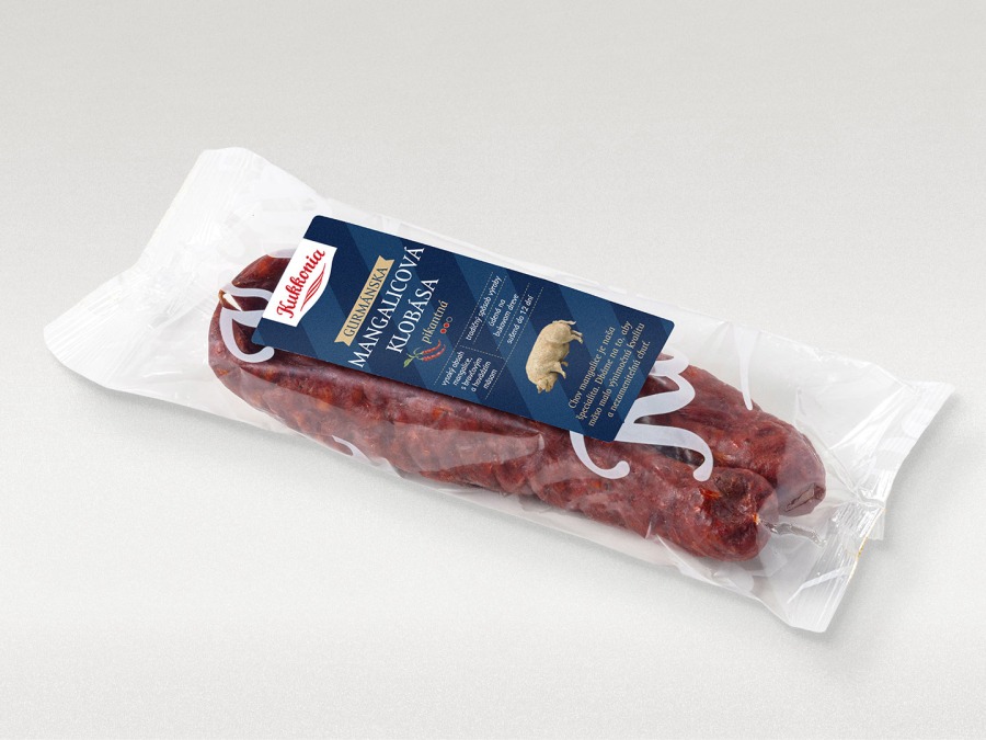 Pikáns ínyenc mangalicakolbász, 200 g Pikáns ínyenc mangalicakolbász, 200 g