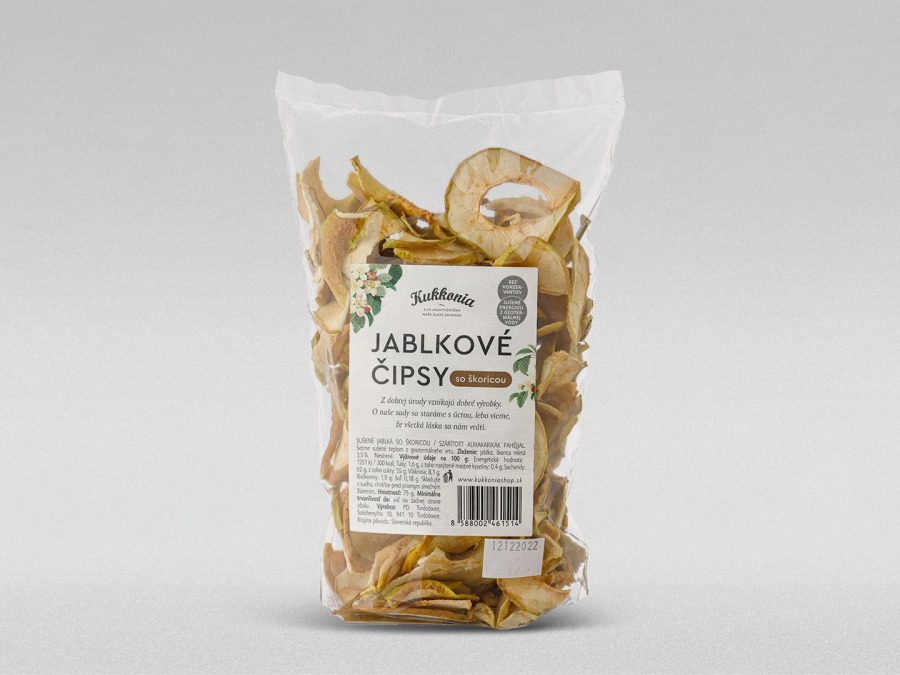 Kukkonia fahéjas almachips 