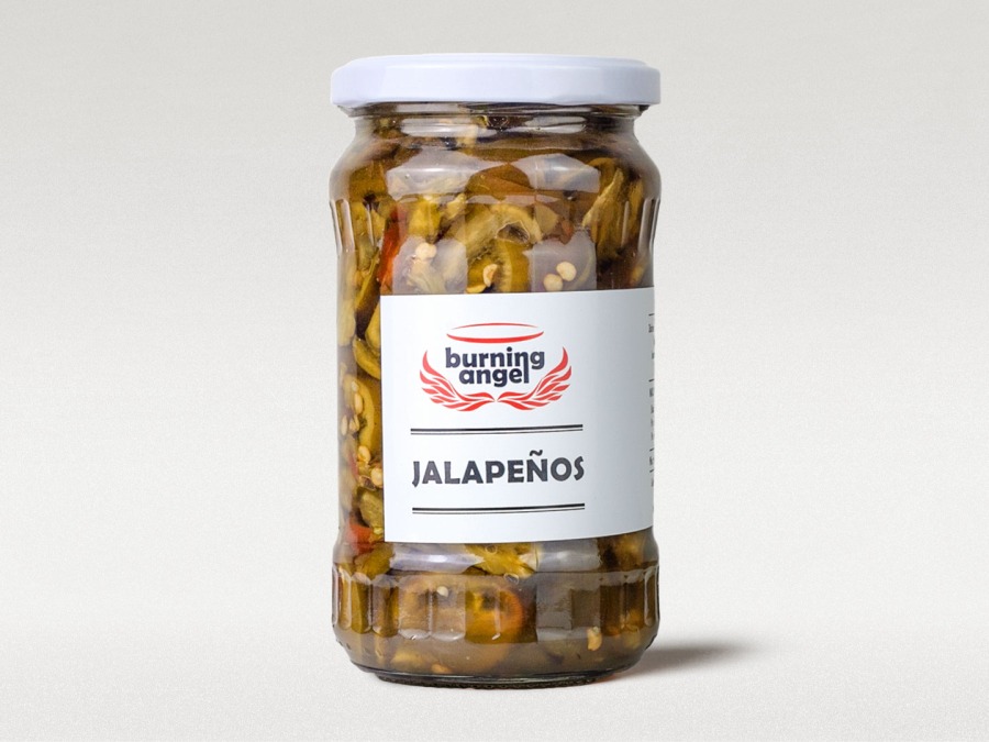 Jalapeños Burning Angel, 370 ml