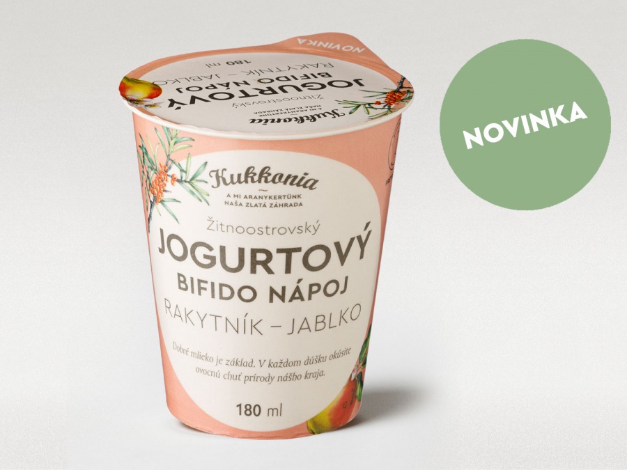 Bifido joghurt ital - alma homoktövis / 180 ml