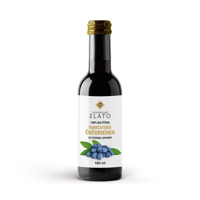 100% BIO šťava z kamčatskej čučoriedky 185 ml  100% BIO šťava z kamčatskej čučoriedky 185 ml
