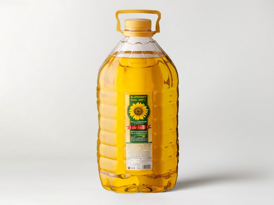 Klátovský olej 200°C de luxe na vyprážanie a fritovanie, 5 l