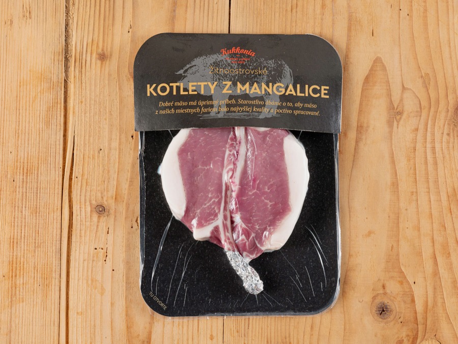 Sertéskarajszeletek mangalicából, cca 400 g