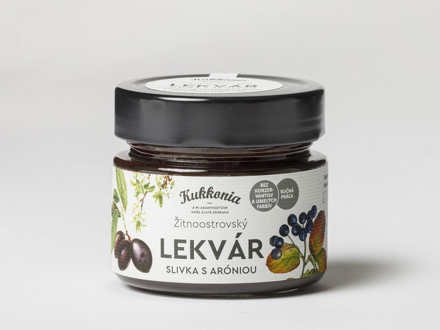 Lekvár slivkový s aróniou, 200 g
