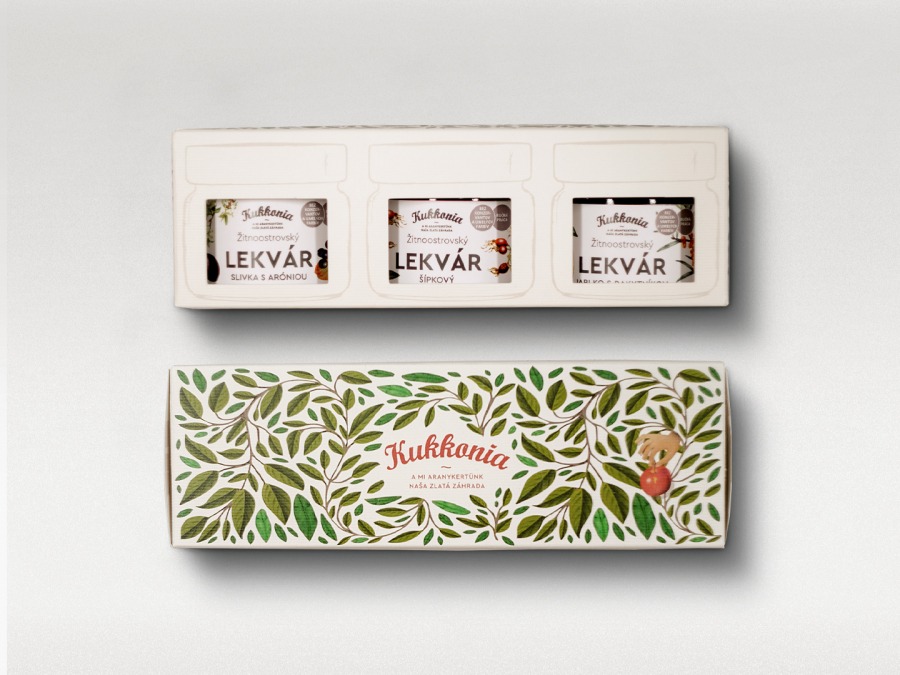 3-pack tradičných Kukkonia lekvárov