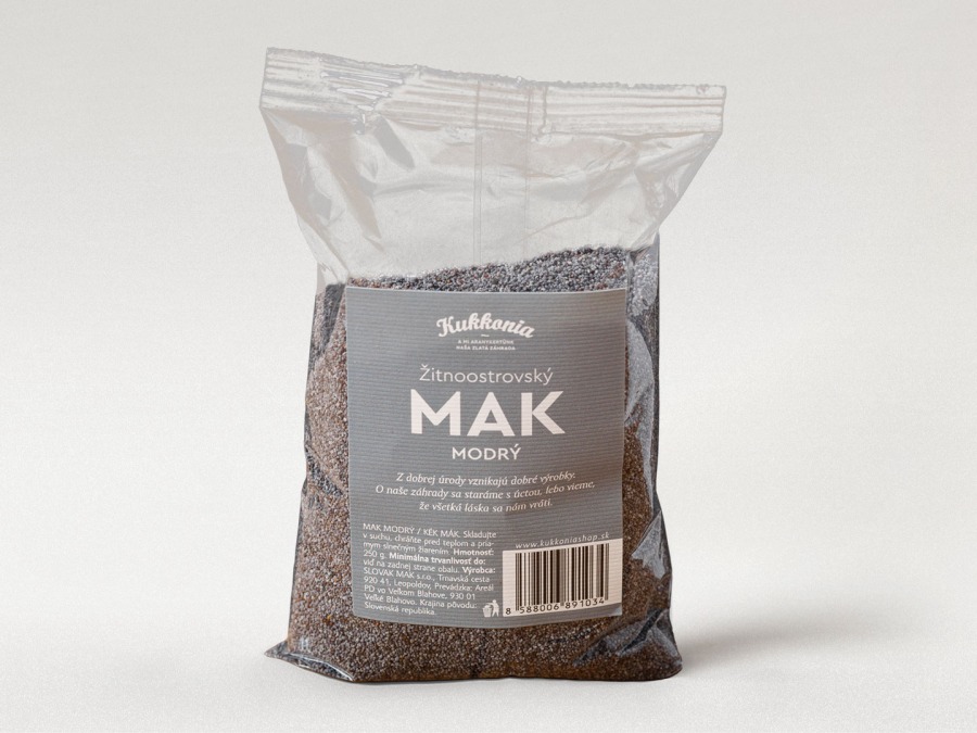 Kukkonia mak modrý, 250 g