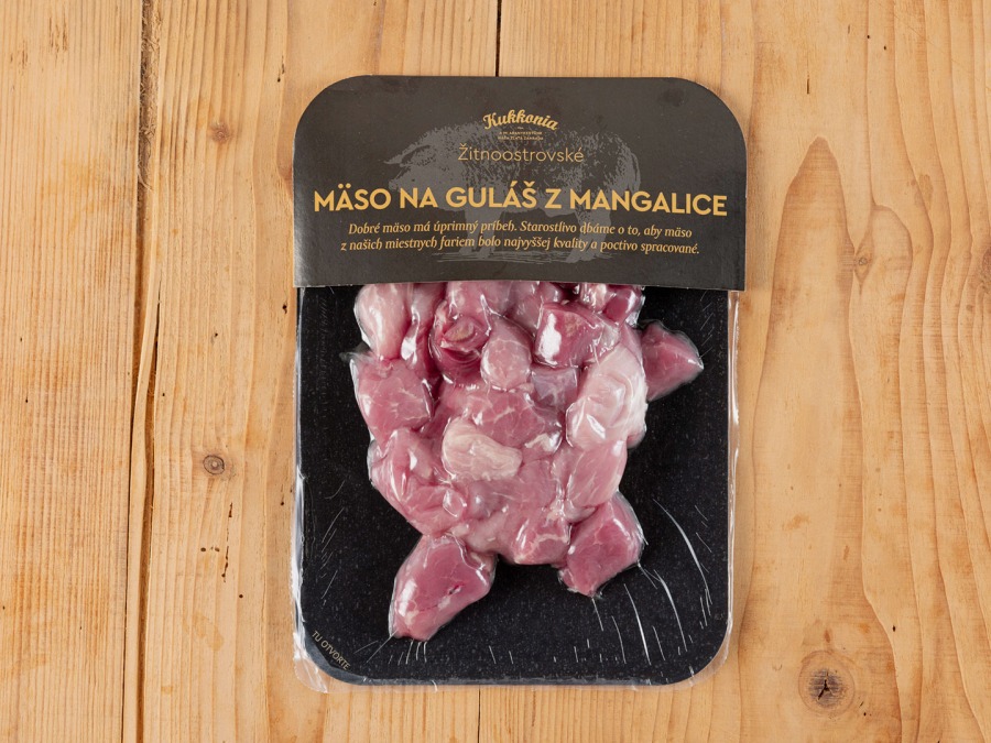 Gulyáshús mangalicából, cca 300 g
