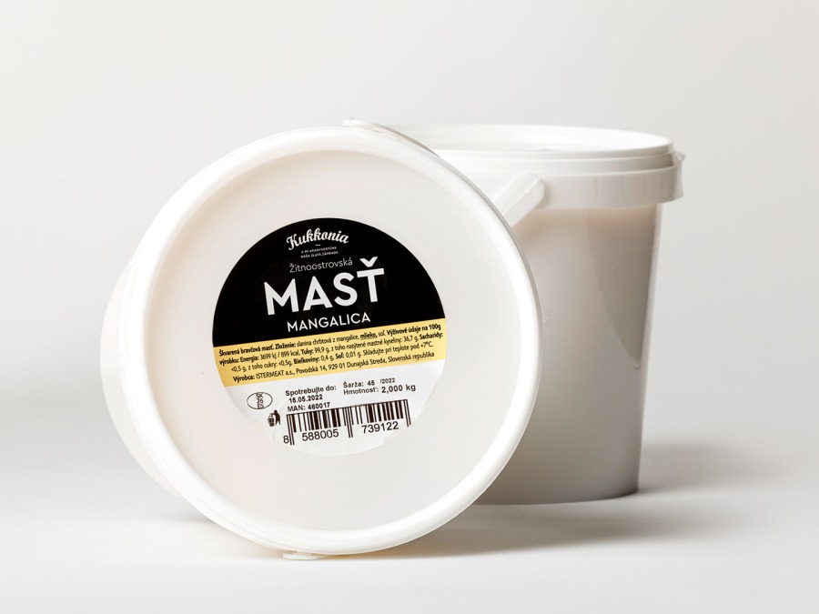 Masť z mangalice, 2 kg Masť z mangalice, 2 kg