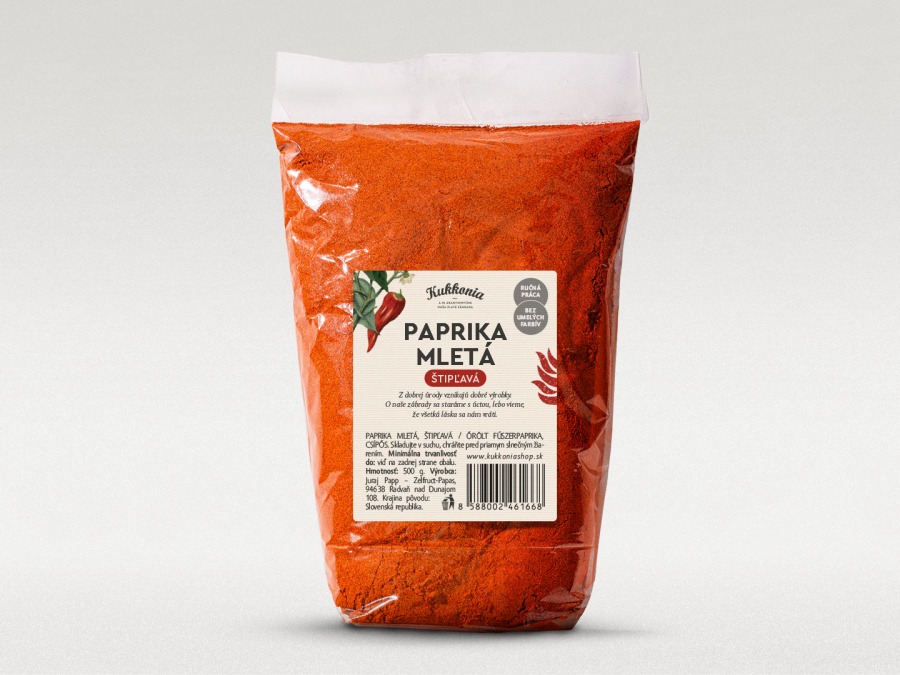 Paprika mletá štiplavá, 500 g