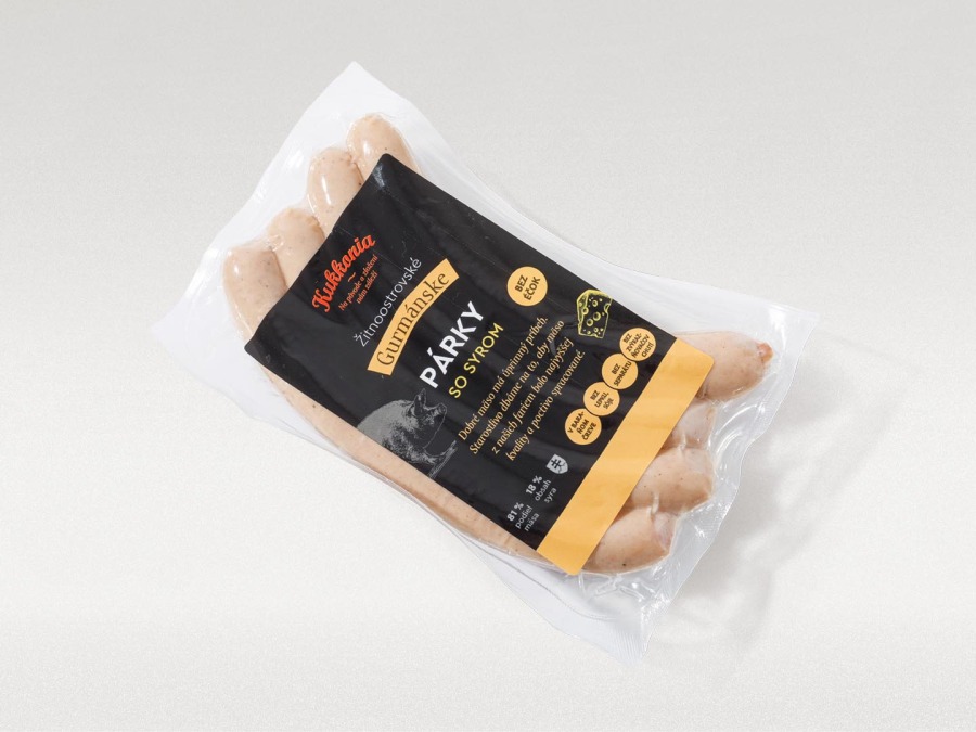 Sajtos ínyenc virsli, 200 g