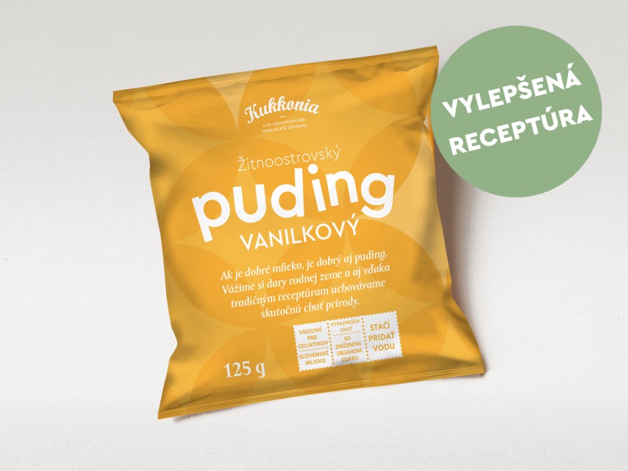 VANÍLIÁS PUDINGPOR 125 G