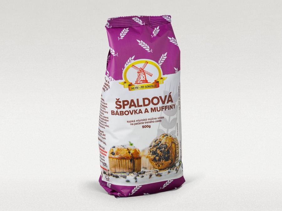 Múčna zmes na špaldovú bábovku a muffiny, 0,5 kg