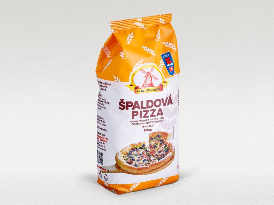 Múčna zmes na špaldovú pizzu, 0,5 kg