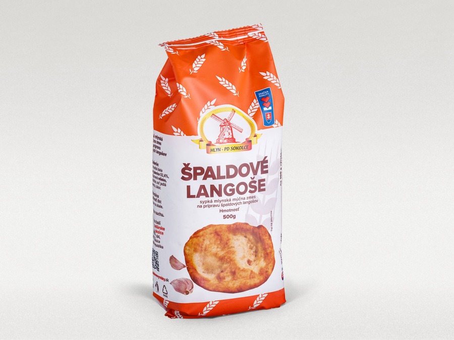 Múčna zmes na špaldové langoše, 0,5 kg