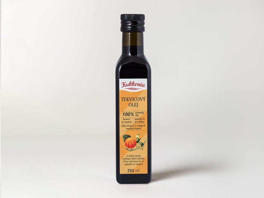 Kukkonia tekvicový olej, 250 ml Kukkonia tekvicový olej, 250 ml