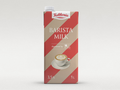 KUKKONIA BARISTA mlieko plnotučné 3,5%, 1 l