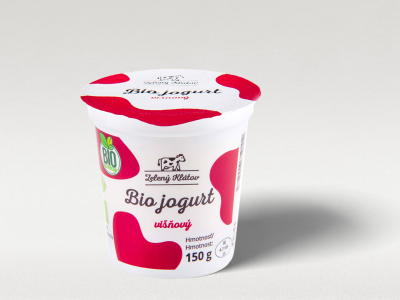 Bio jogurt višňový 150 g - Zelený Klátov