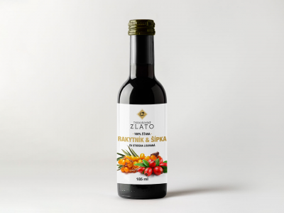 Bio šťava rakytník-šípka, 185 ml