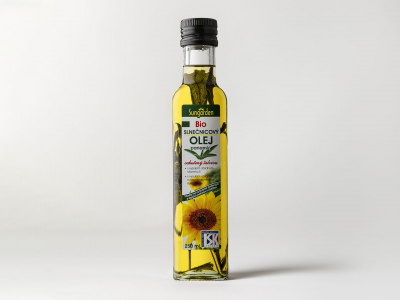 Sungarden BIO slnečnicový olej ochutený šalviou, 250 ml
