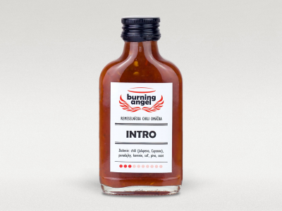 Burning Angel chilli omáčka INTRO, 100 ml