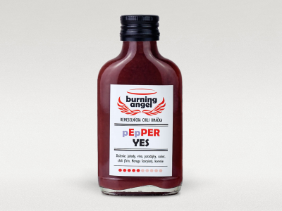 Burning Angel chilli omáčka pEpPER YES, 100 ml
