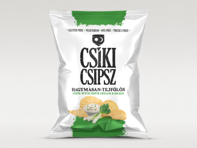 Csíki Csipsz Hagymásan-Tejfölös / 60 g