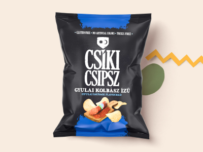 CSÍKI CSIPSZ GYULAI KOLBÁSZOS ÍZZEL / 70 G