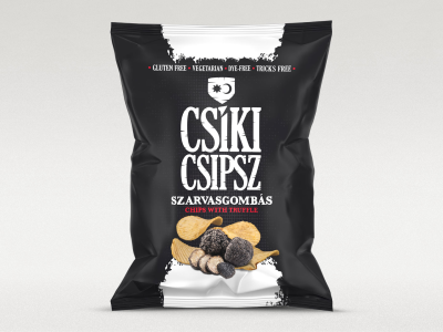 Zemiakové lupienky Csíki Csipsz s príchuťou hľuzovky, 60 g