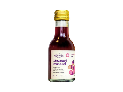 Zázvorový imuno-šot Echinacea+Baza 100ml Zázvorový imuno-šot Echinacea+Baza 100ml