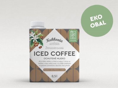 Kukkonia ľadová káva ICED COFFEE, 0,5 l