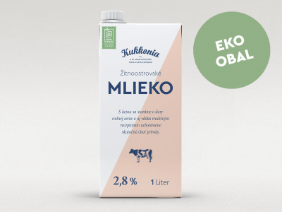 Kukkonia mlieko 2,8%, 1 l