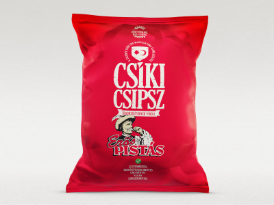 Zemiakové lupienky Csíki Csipsz Erős Pista / 70 g
