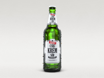 Pivo svetlé Tiltott Csíki krém sör 4,5% alk. 500 ml