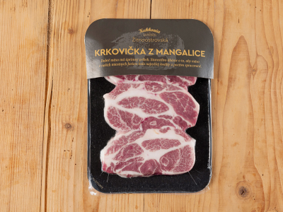 Bravčová krkovička z mangalice SKIN VB cca 450 g