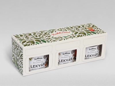 3-pack tradičných Kukkonia lekvárov 