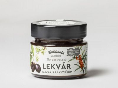 Lekvár slivkový s rakytníkom 200 g Lekvár slivkový s rakytníkom 200 g