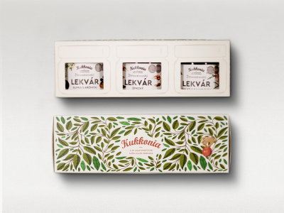 3-pack tradičných Kukkonia lekvárov