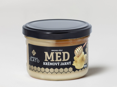 Včelí med jarný krémový, 250 g Včelí med jarný krémový, 250 g