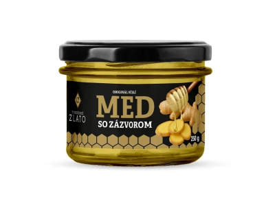 Med s bio zázvorom Med s bio zázvorom