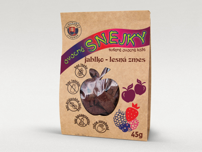 Ovocné SNEJKY - jablko-lesná zmes, 45 g