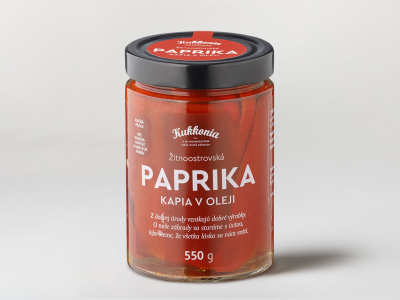 Kukkonia olajos kápia paprika, 550 g